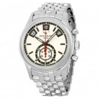 Patek Philippe Complications Silver Dial Chronograph Stainless Steel Men's Watch
