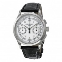 Patek Philippe Complications Chronograph Silvery White Dial Men's Watch